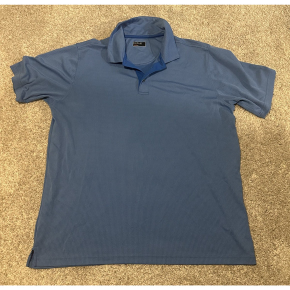 Bolle Men’s XL Performance Polo Shirt Blue Quick Dry Golf Activewear - Picture 1 of 6